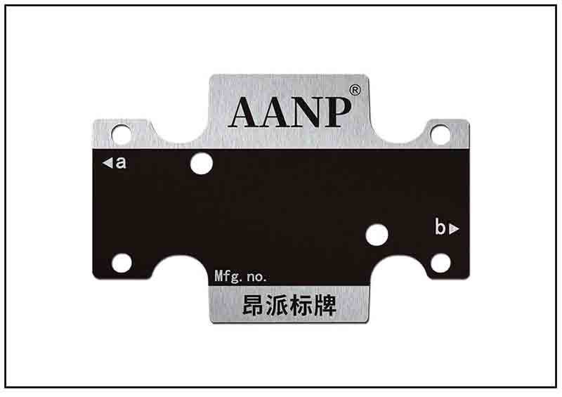 工業電磁閥銘牌標牌