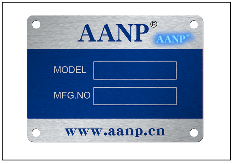 防偽設(shè)備銘牌標(biāo)牌